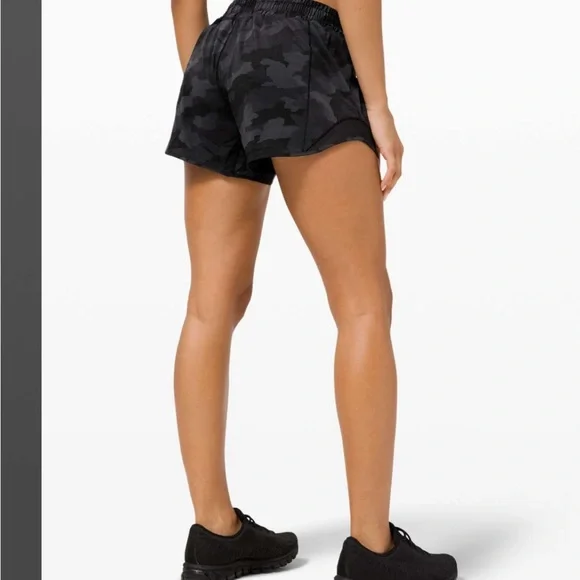Lululemon Athletica Black Camo Athletic Shorts - Picture 4 of 7